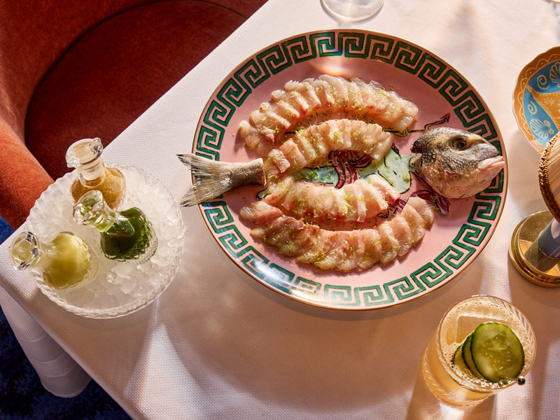 Carbone Riviera Italian-American Restaurant: Fish dish