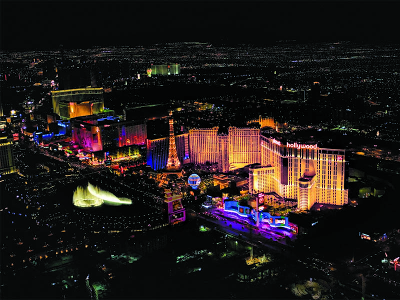 Planet Hollywood Aerial View