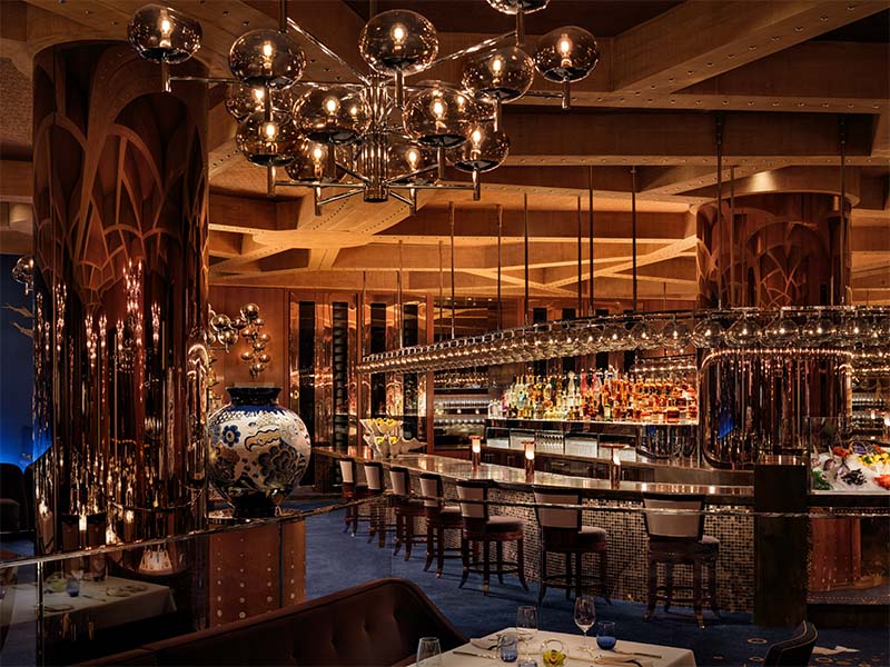 Wynn Pisces Bar & Seafare Interior