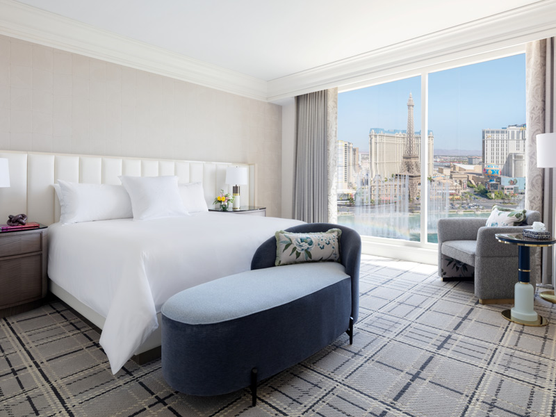 Bellagio Two Bedroom Penthouse Suite - Bedroom