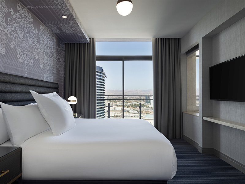 Cosmopolitan Terrace One Bedroom Suite Beds