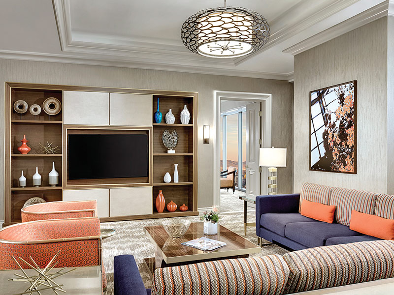 Mandalay Bay Reef Suite - Living Room