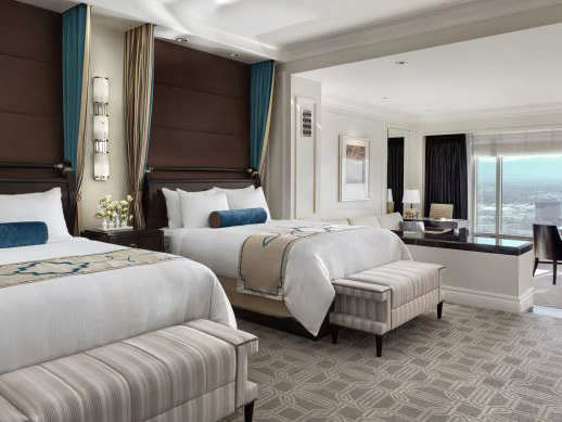 Luxury Two Queen Suite with Prestige Club Lounge Access City View - Overview