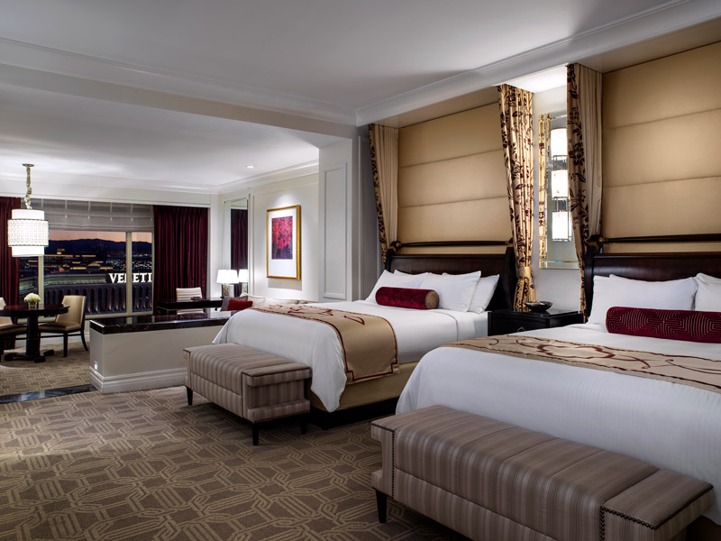 Luxury Two Queen Suite Strip View - Overview