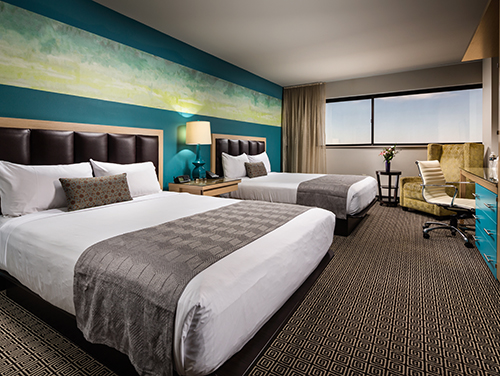 Deluxe two queen room